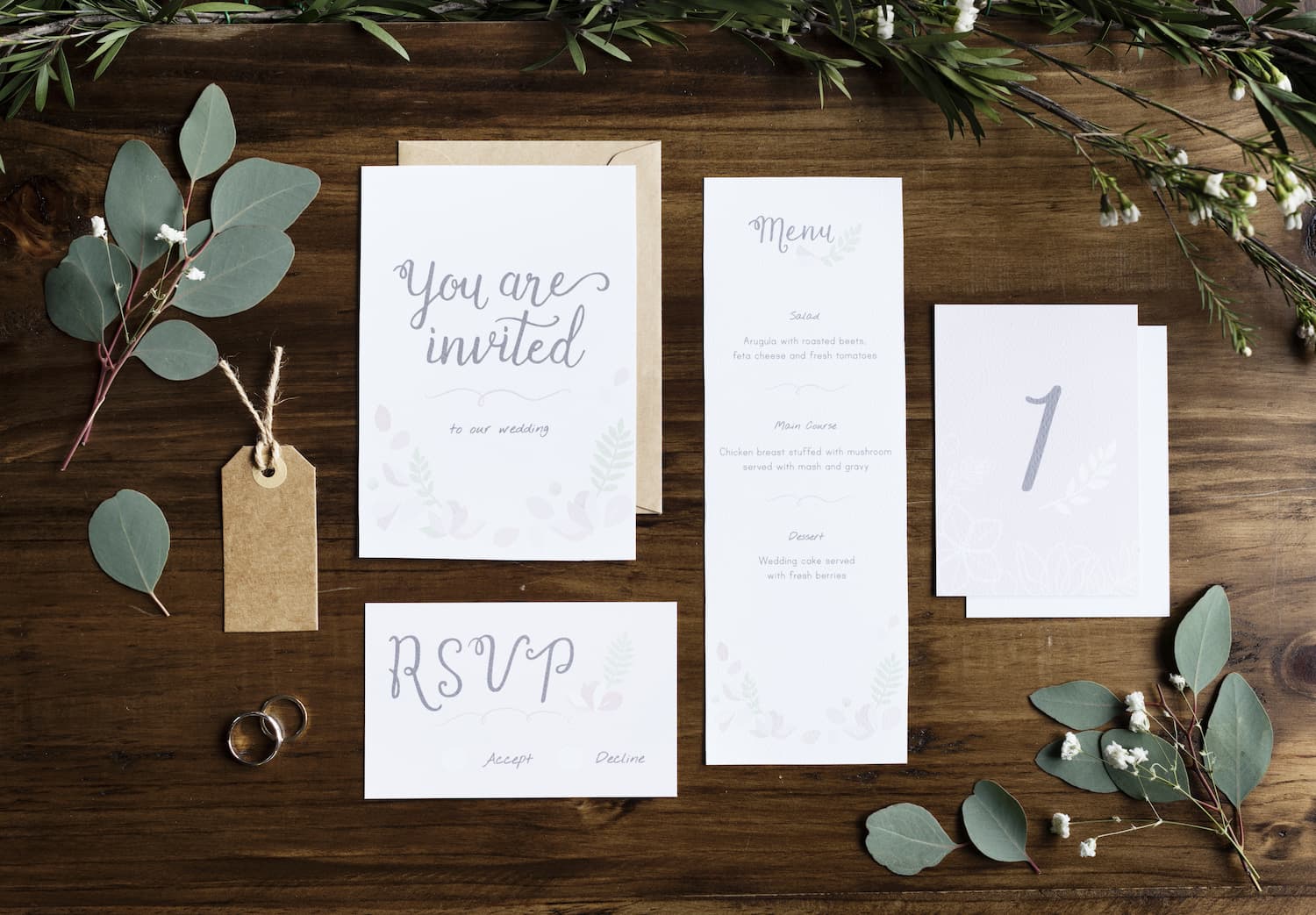 Comment fabriquer un faire-part de mariage vintage ?